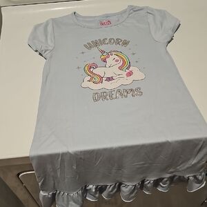 Delta Kids Unicorn Nightgown - Light Blue